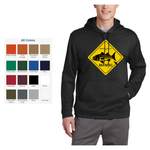 Maniac Series - Black Hole USA Sport-Wick Fleece Hoodie Sweatshirt