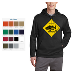 Maniac Series - Black Hole USA Sport-Wick Fleece Hoodie Sweatshirt