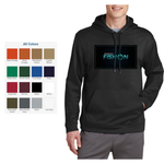 "Fish On" - Black Hole USA Sport-Wick Fleece Hoodie Sweatshirt