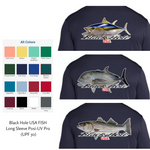 Black Hole USA FISH Long Sleeve Shirt Posi-UV  Pro (UPF 50)