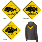 Maniac Series - Black Hole USA Hooded Soft Shell Jacket (Water Resistant)