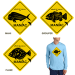 Maniac Series - Black Hole USA Long Sleeve Hoodie Posi-UV  Pro (UPF 50)