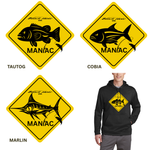 Maniac Series - Black Hole USA Sport-Wick Fleece Hoodie Sweatshirt