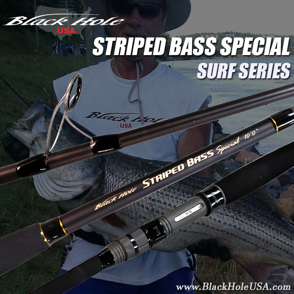 Black Hole USA Striped Bass Special Surf Rods