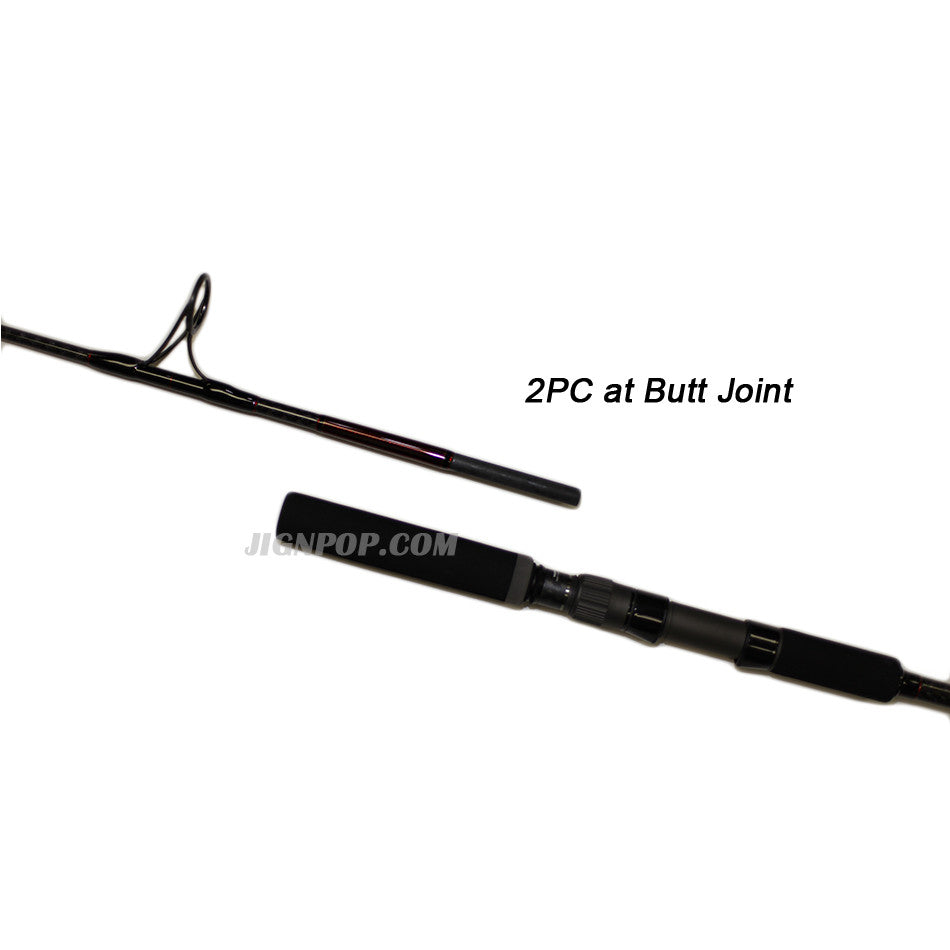 Black Hole USA Cape Cod Special 2PC Travel Jigging Rods