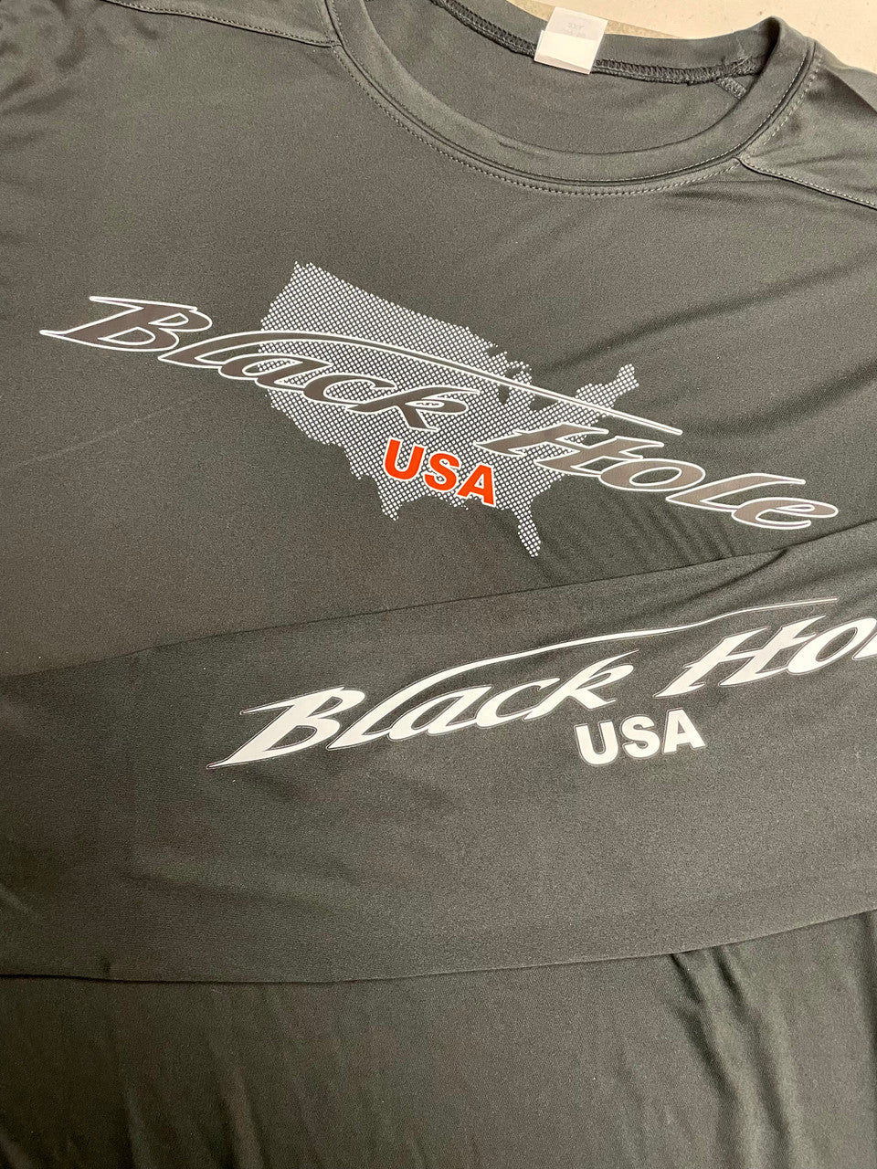 Black Hole USA Long Sleeve Shirt Posi-UV  Pro (UPF 50)