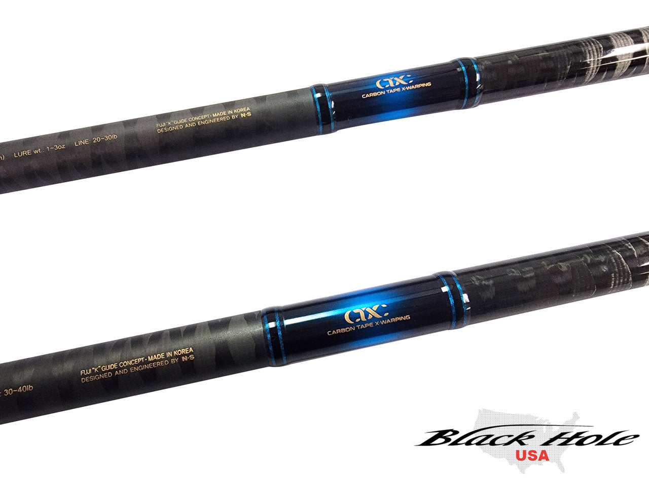 Black Hole USA Magic Caster Surf Rods