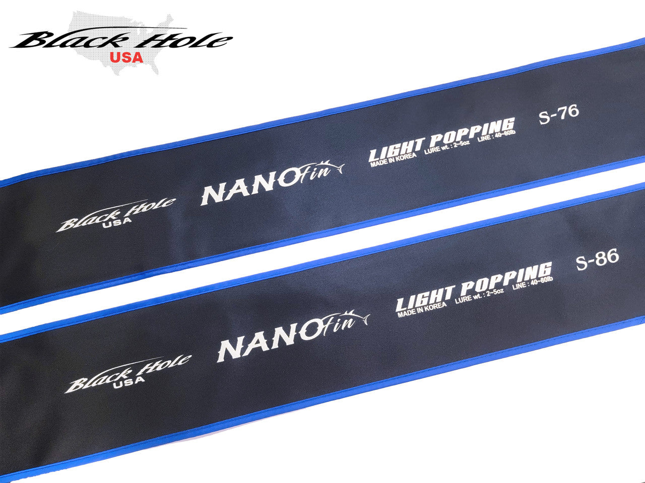 Black Hole USA NANOFIN Light Popping Rods