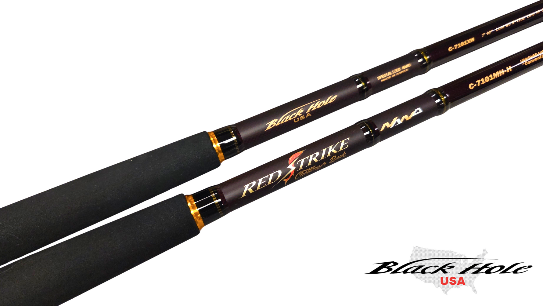 Black Hole USA REDSTRIKE Challenger Bank Rods
