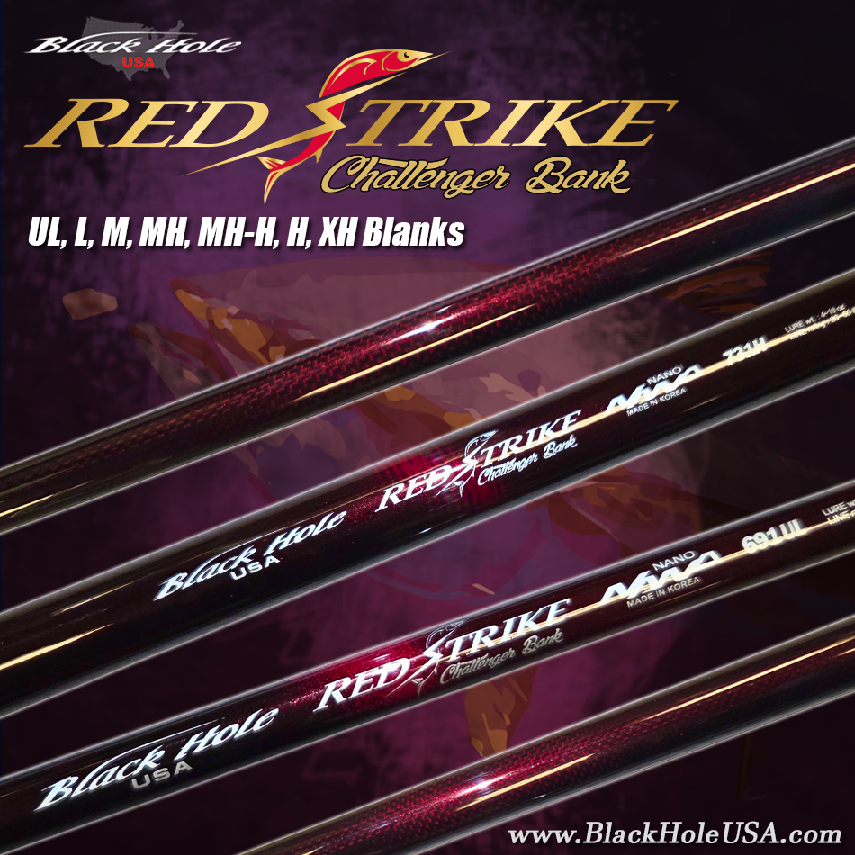 Black Hole USA REDSTRIKE Challenger Bank Blanks