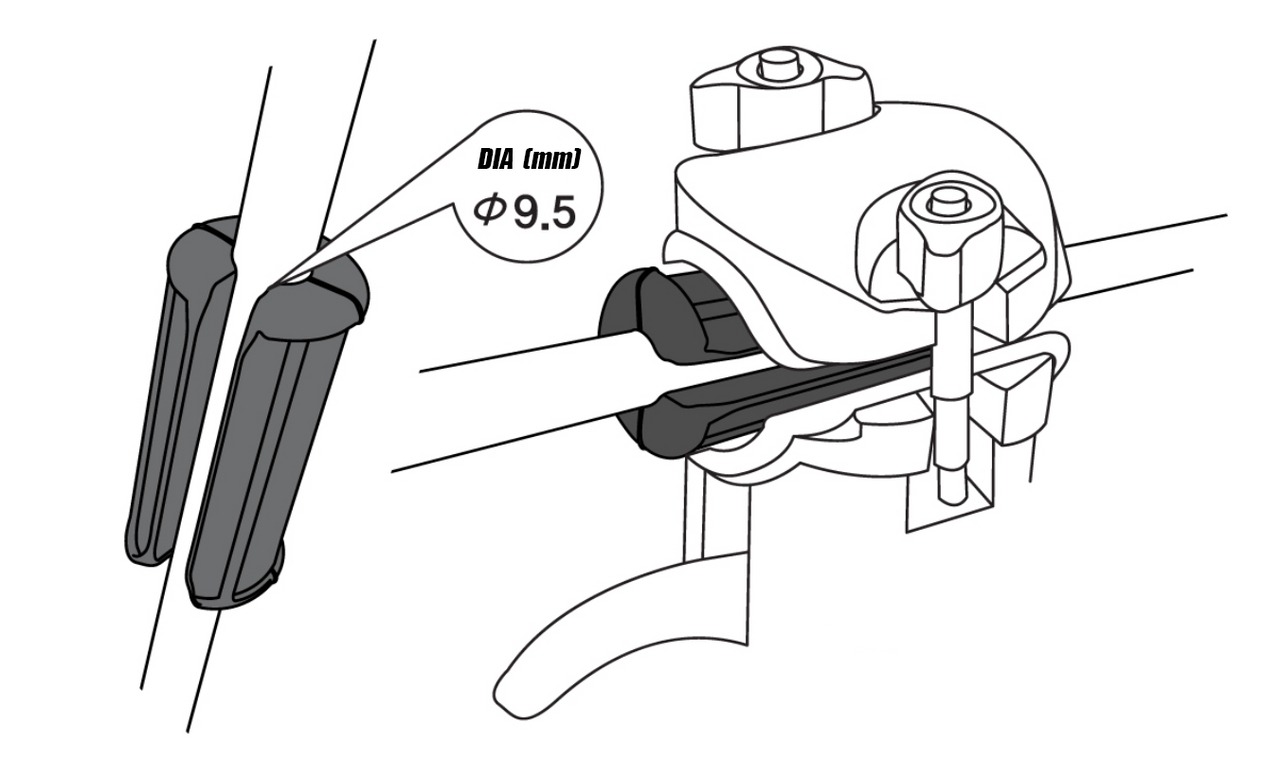 Rod Protection Ring Set (2 pcs) - "Hold Position"