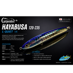 Carpenter Hayabusa 120-235 L-Quiet Lure