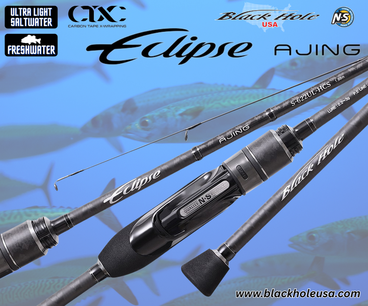 Black Hole USA Eclipse AJING Rods