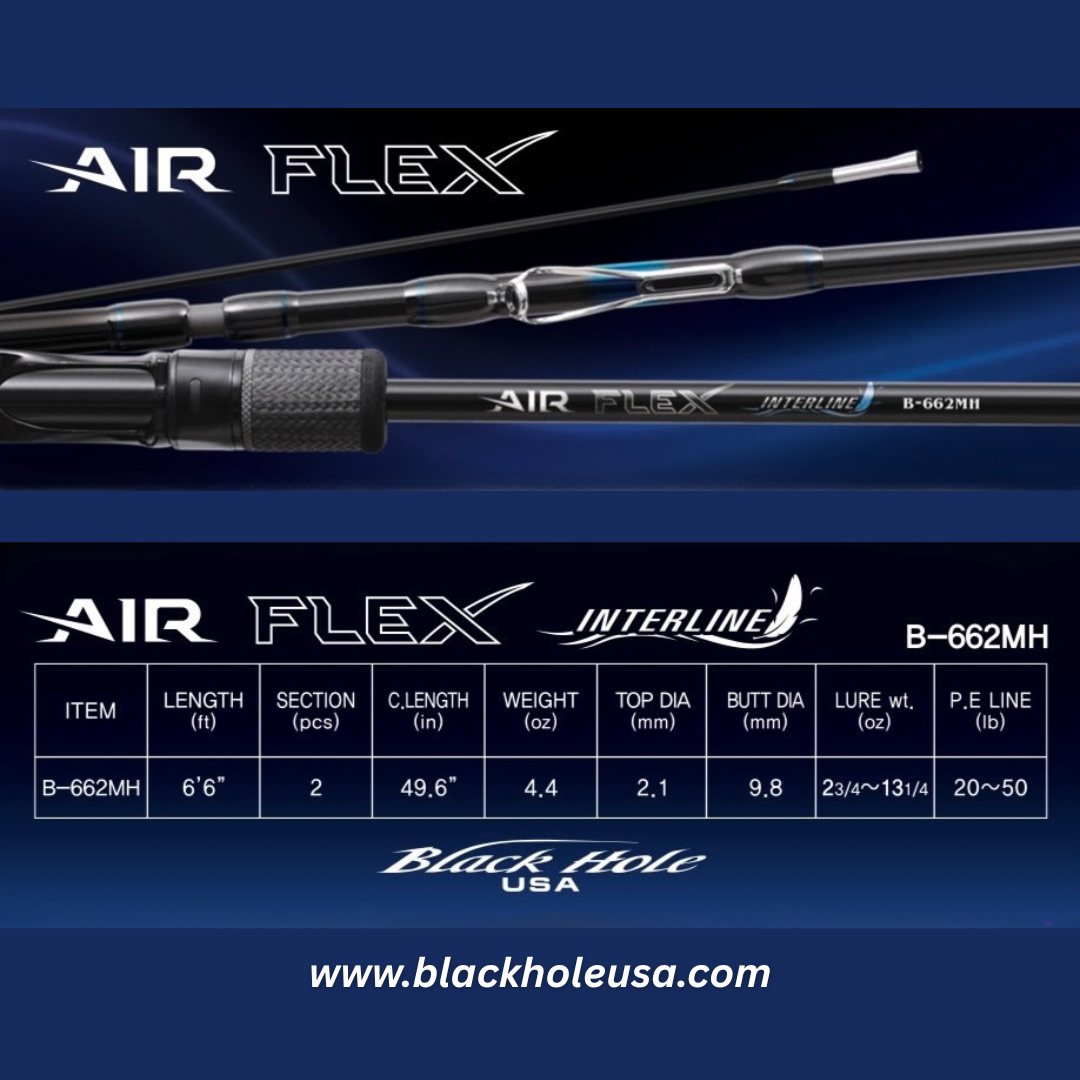 Black Hole USA Air Flex Interline Rods