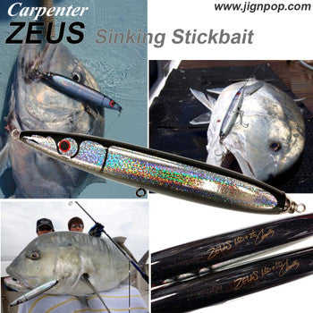 Carpenter Zeus Sinking Stickbaits