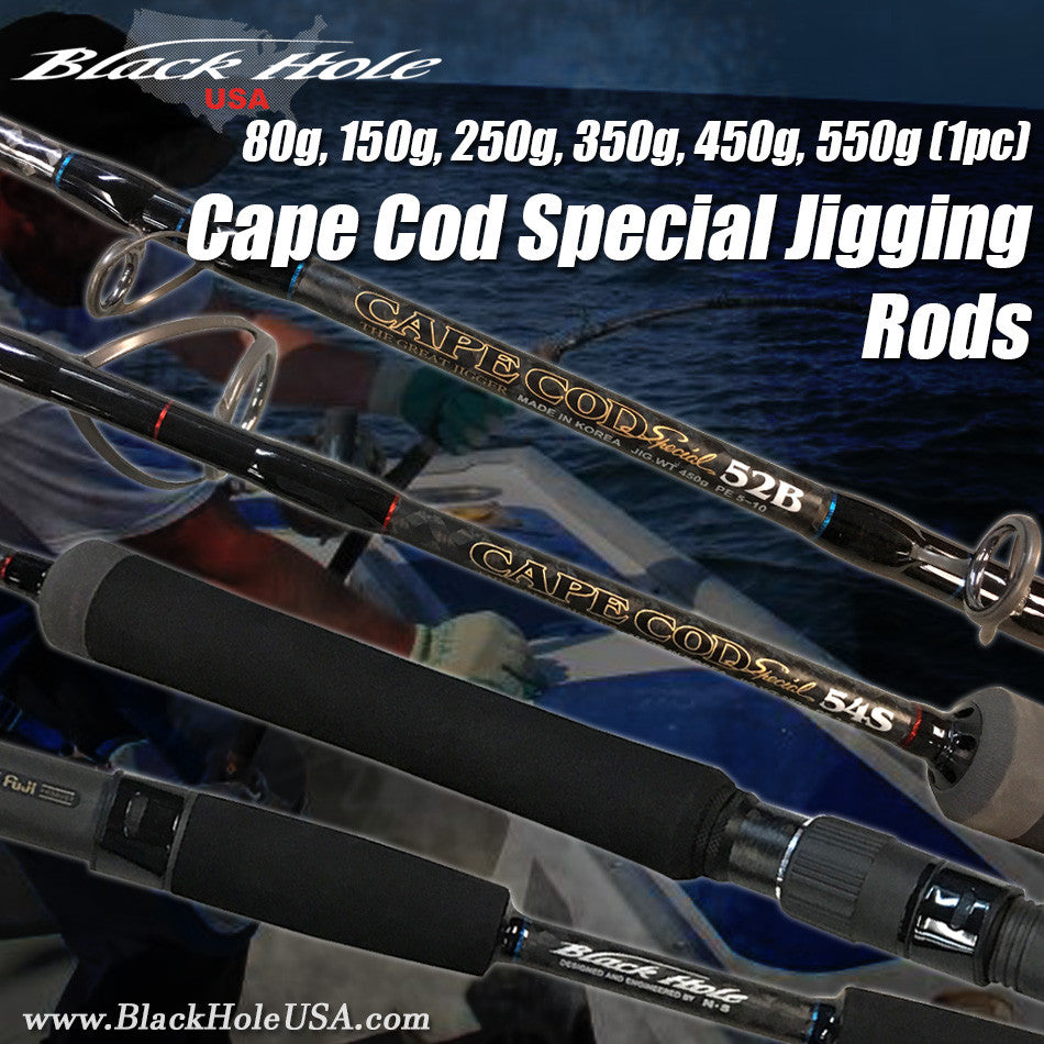 Black Hole USA Cape Cod Special Jigging Rods