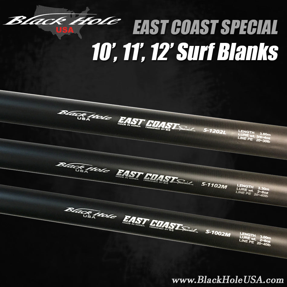 Black Hole USA East Coast Special Surf Blanks