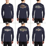 Black Hole USA FISH Long Sleeve Shirt Posi-UV  Pro (UPF 50)