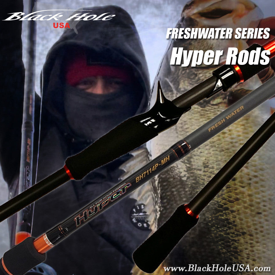 Black Hole USA Hyper Freshwater Rods
