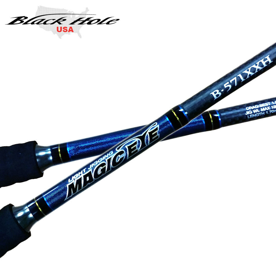 Black Hole USA Magic Eye Light Jigging Rods