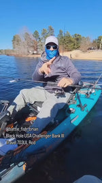 Black Hole USA Challenger Bank III Travel Series Rods