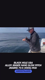 Black Hole USA Alloy Jigger Nano Slow Pitch Jigging Blanks