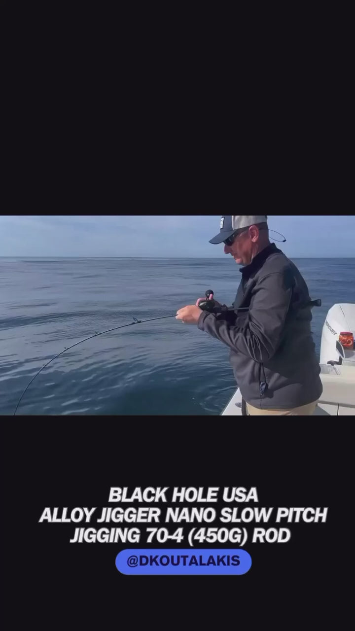 Black Hole USA Alloy Jigger Nano Slow Pitch Jigging Blanks