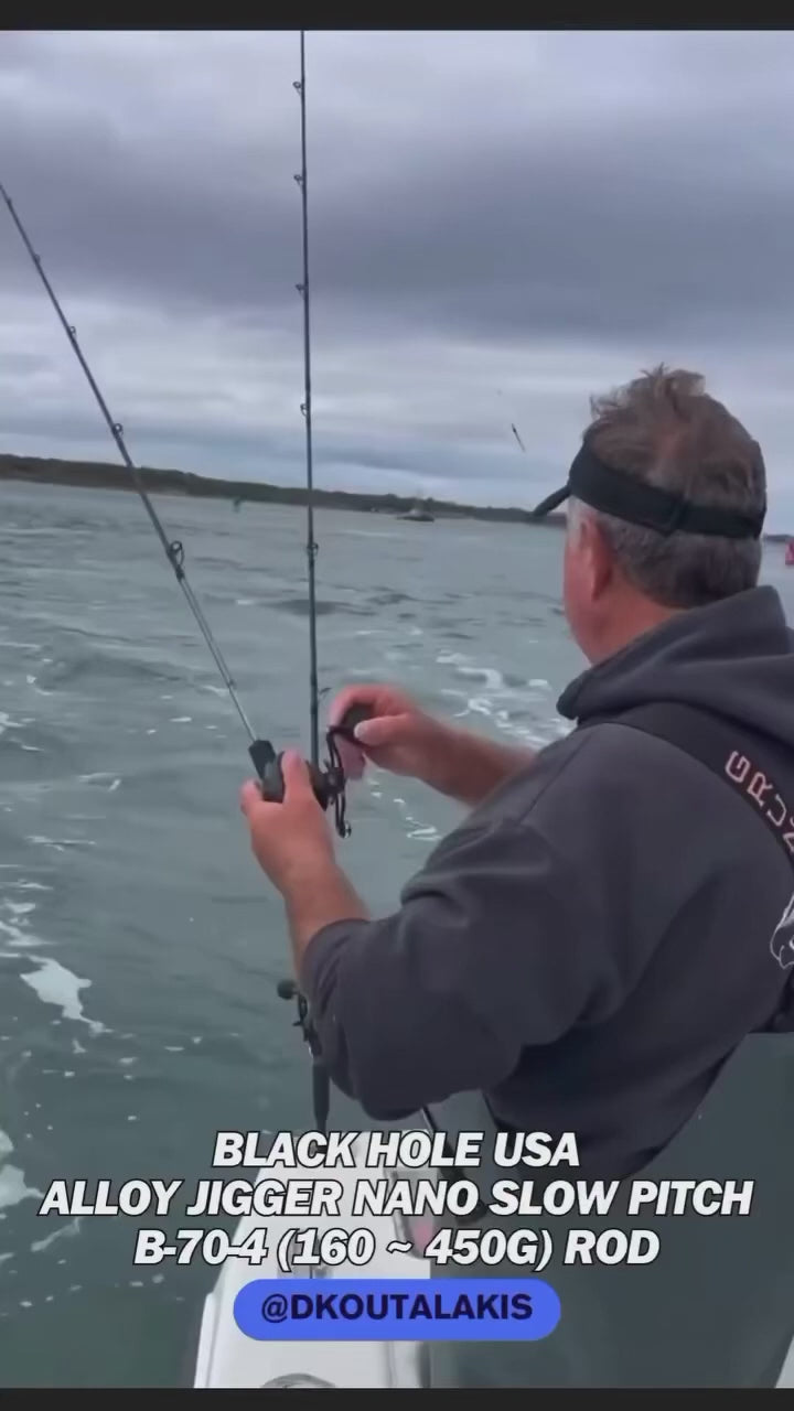Black Hole USA Alloy Jigger Nano Slow Pitch Jigging Blanks