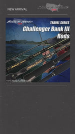 Black Hole USA Challenger Bank III Travel Series Rods
