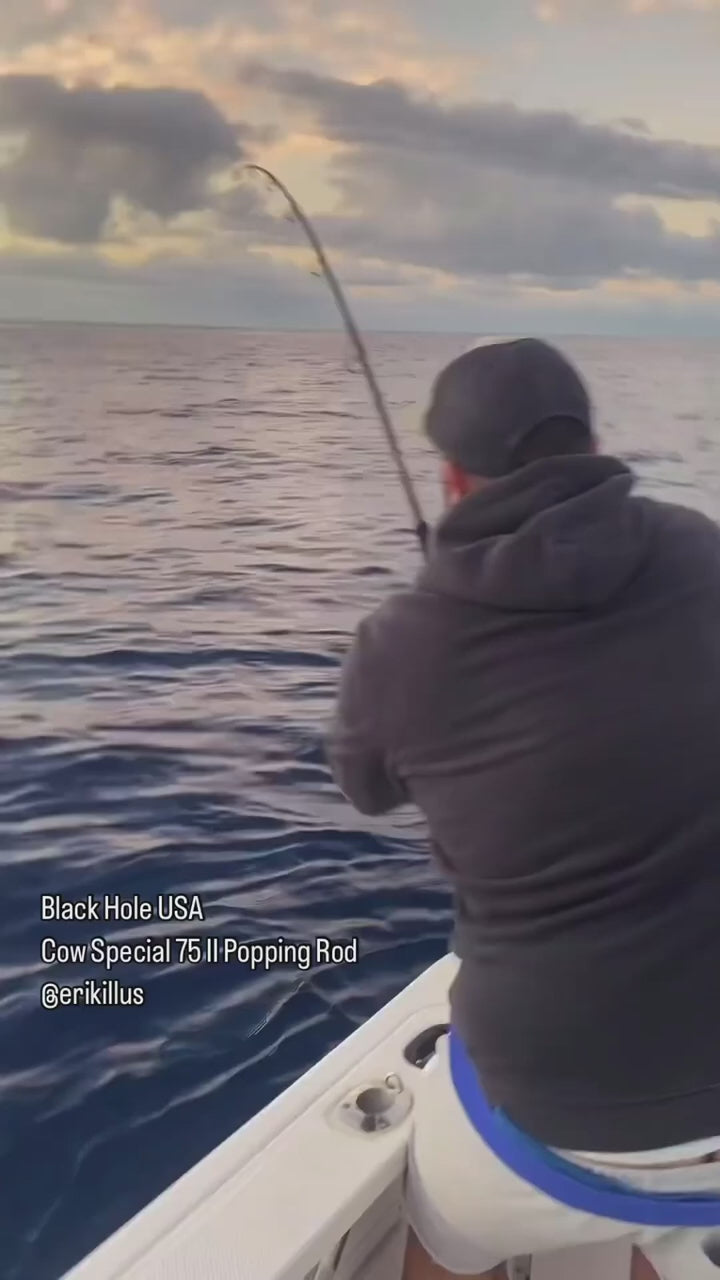 Black Hole USA Cow Special 75 Big Game Popping Rods