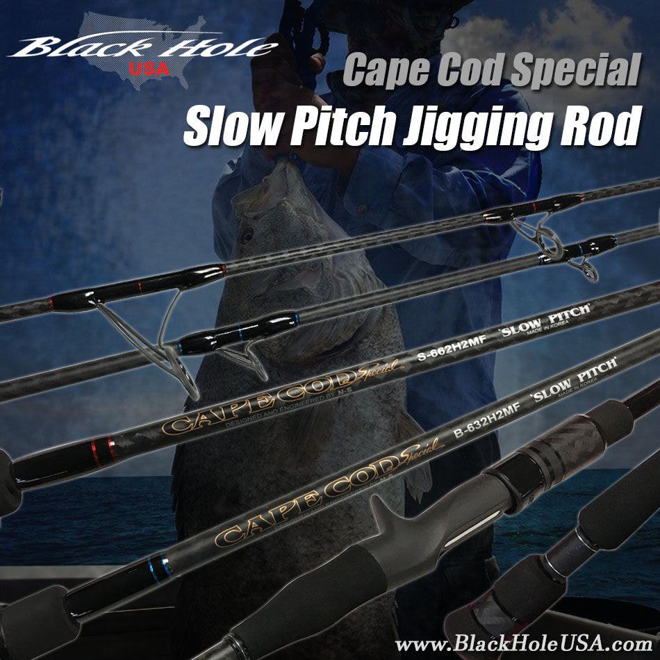 Black Hole USA Cape Cod Special Slow Pitch Jigging Rods