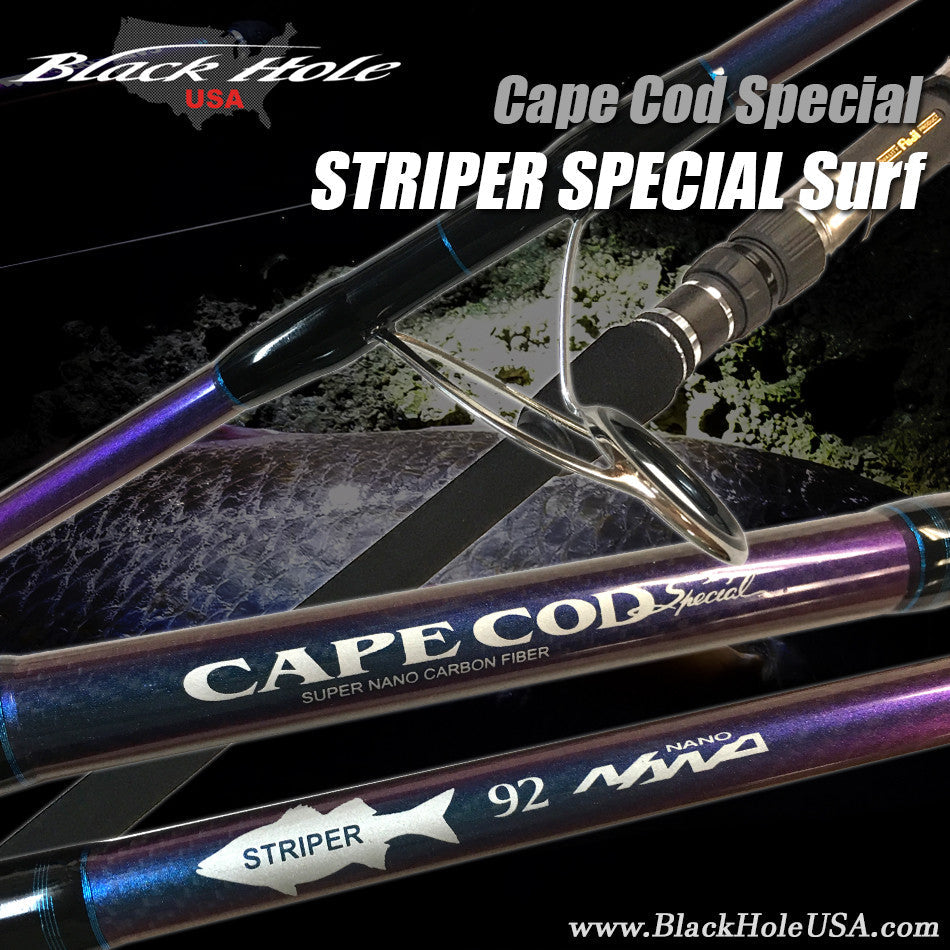 Black Hole USA Cape Cod Striper Special Surf Rods