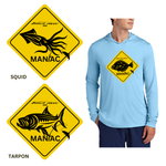 Maniac Series - Black Hole USA Long Sleeve Hoodie Posi-UV  Pro (UPF 50)