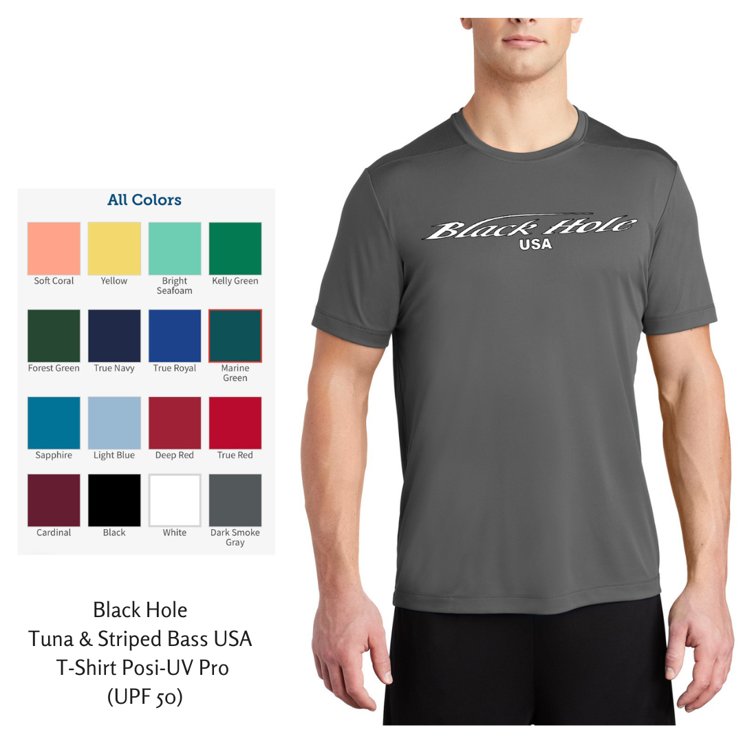 Black Hole Tuna USA T-Shirt Posi-UV  Pro (UPF 50)
