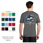Black Hole Tuna USA T-Shirt Posi-UV  Pro (UPF 50)