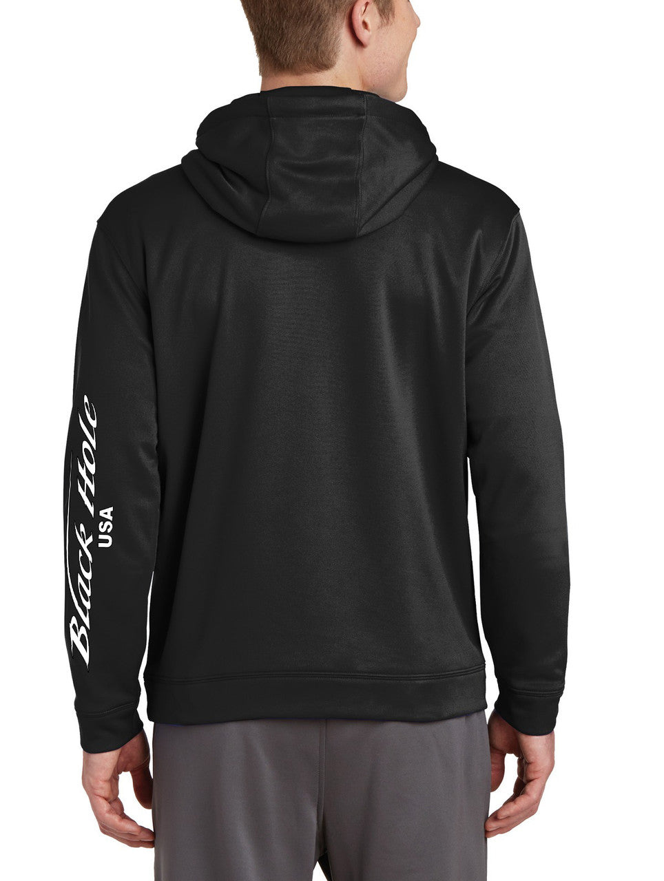 Black Hole USA Sport-Wick Fleece Hoodie Sweatshirt