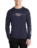 Black Hole USA Long Sleeve Shirt Posi-UV  Pro (UPF 50)